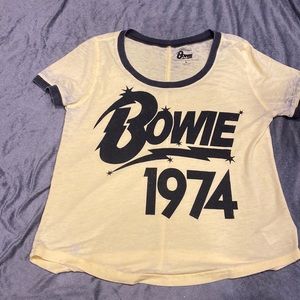 Vintage type Bowie T-shirt. Size Large.